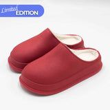 Red / 4 Slipper The Cloudies™ - Fur Cloud Slides