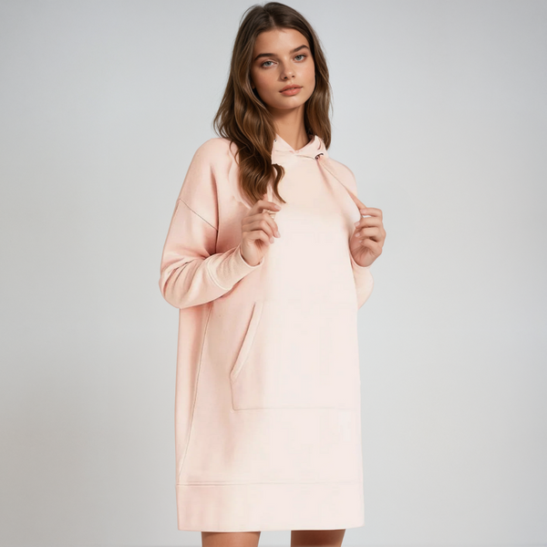 OVERSIZED HOODIE DRESS