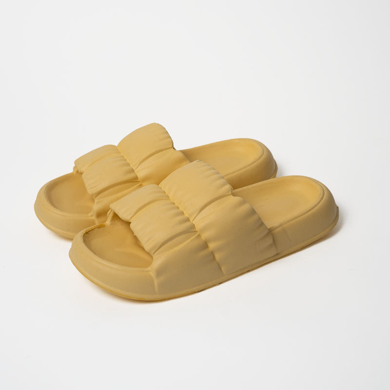 Yellow / 5.5 Slipper The Cloudies™ - Mules Cloud Slides