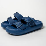 Navy Blue / 4.5 Slipper The Cloudies™ - Best Sandals For Tired And Swollen Feet Cloud Slides