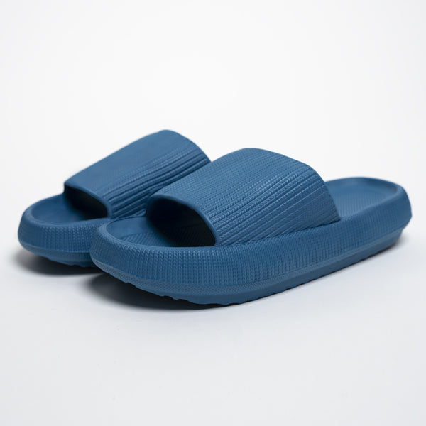 Navy Blue / 4 Slipper The Cloudies™ - Men Cloud Slides