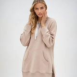 OVERSIZED HOODIE DRESS